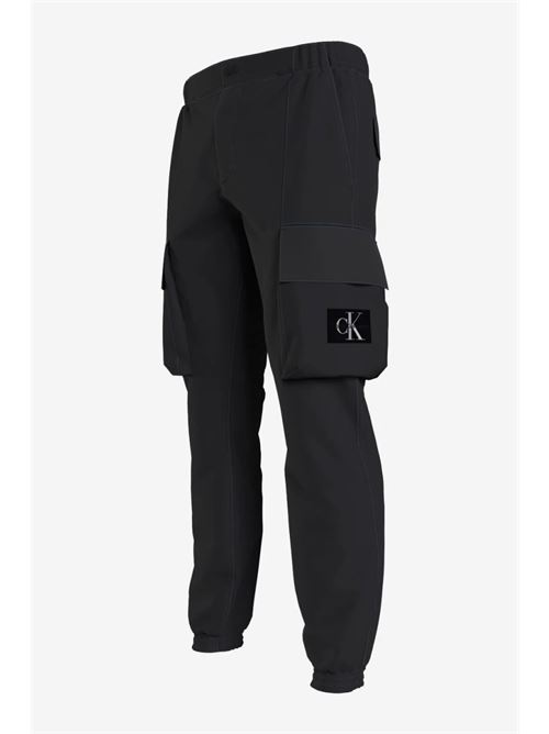 skinny washed cargo pant CALVIN KLEIN JEANS | J30J324181BEH